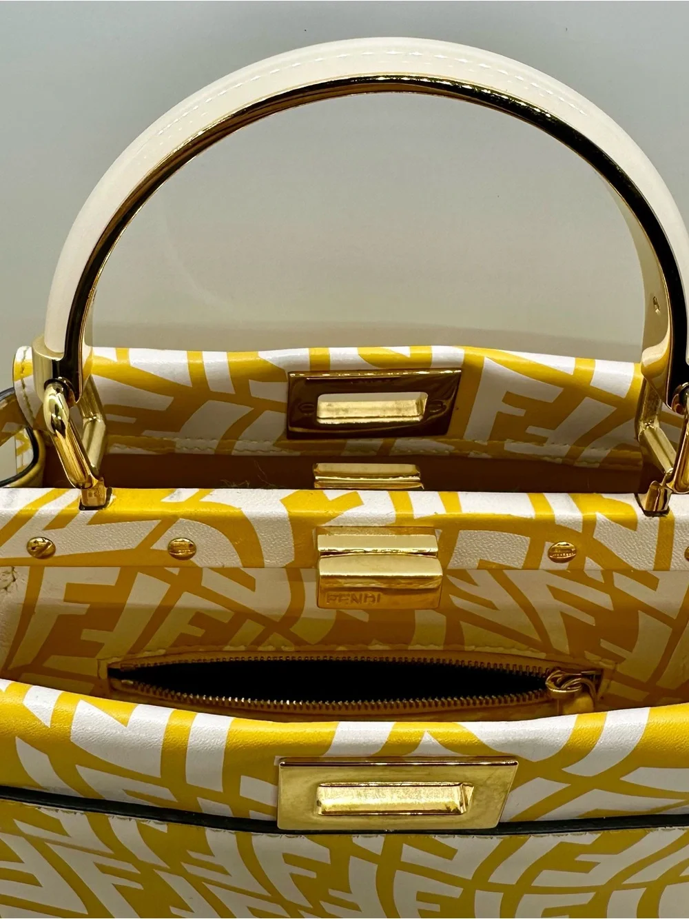 FENDI X SARAH COLEMAN Vertigo Peekaboo With Strap and Rain Cover